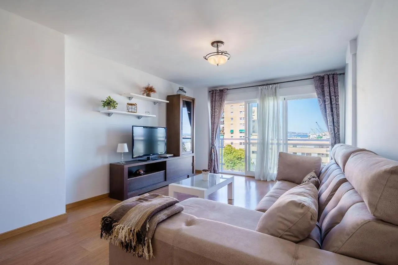 Soho & Sea Views -Parking Apartment Malaga